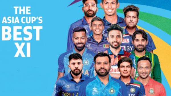 The Asia Cup's best XI