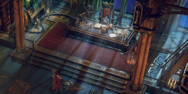 heinrix meets with the lord captain in warhammer 40k rogue trader