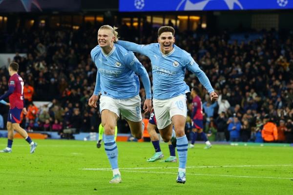 Manchester City claim Champions League top spot after recovering to beat Leipzig 3-2