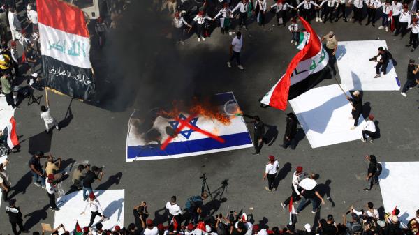 Baghdad protests -Gaza