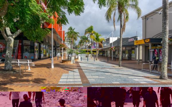 Palestinians make their way over the dirty of rubble, past destroyed buildings after the Israeli military withdrew following a two-week offensive from the Shujaiya neighbourhood, east of Gaza City on July 11, 2024, amid the o<em></em>ngoing co<em></em>nflict between Israel and the militant Hamas group. The civil defence agency in Hamas-run Gaza said on July 11, that around 60 bodies have been found in Gaza City's Shujaiya district, devastated by a two-week Israeli offensive. Israel said Wednesday it had ended its operation against Hamas militants in the district. (Photo by Omar AL-QATTAA / AFP)