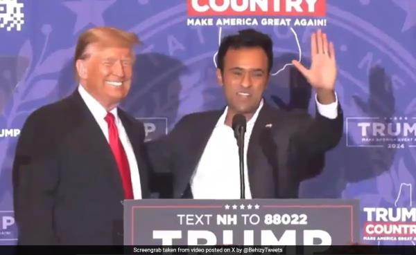 After Supporters Greet Vivek Ramaswamy With 'VP' Chants, Trump Says This