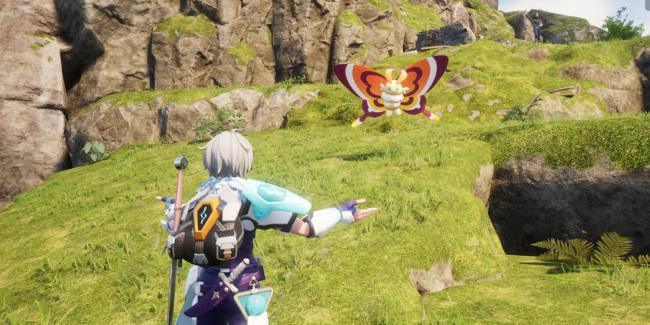 Player is calling a Cinnamoth Palworld